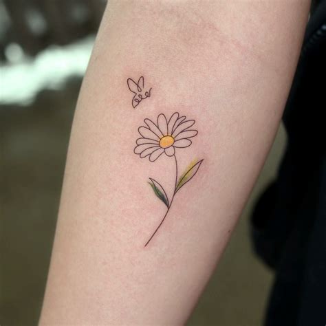 Daisy Flower Tattoo Designs