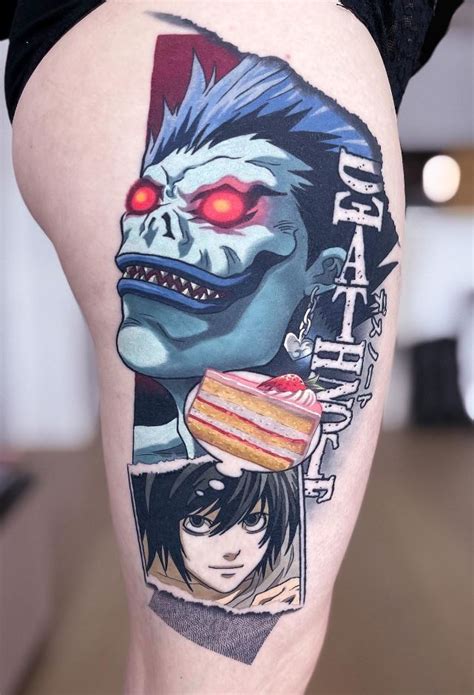 Death Note Tattoo Inkstylemag Death Note Tattoo Inkstylemag