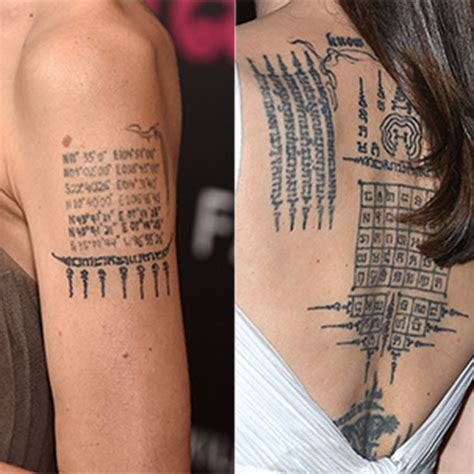 Decoding Angelina Jolie S 20 Tattoos Unveiling The Stories Behind Her Decoding Angelina Jolie S 20 Tattoos Unveiling The Stories Behind Her