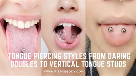 Different Styles Of Tongue Piercings