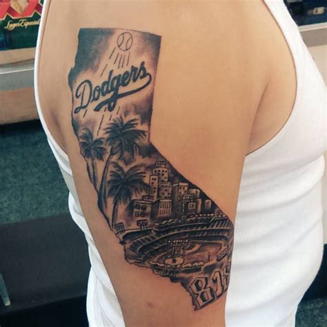 Dodgers Tattoo Designs