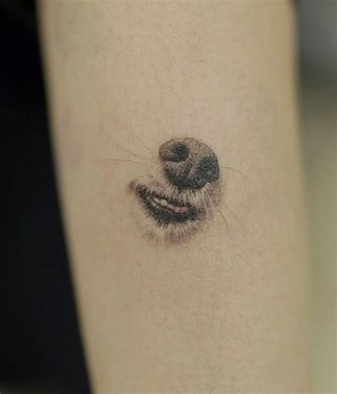 Dog Nose Tattoo