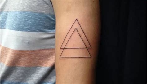 Double Triangle Tattoo Meaning Unveiling The Symbolism Behind This Double Triangle Tattoo Meaning Unveiling The Symbolism Behind This