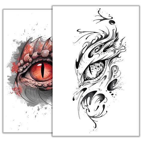 Dragon Eye Tattoo By Andrey Stepanov Photo 28067