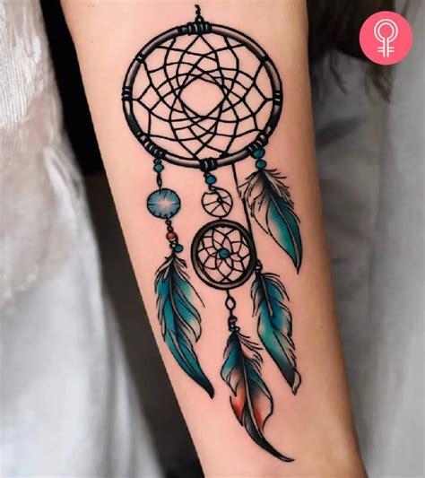 Dreamcatcher Tattoo Designs On Arm