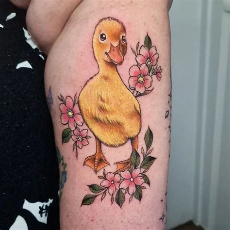 Duckling Tattoo Designs