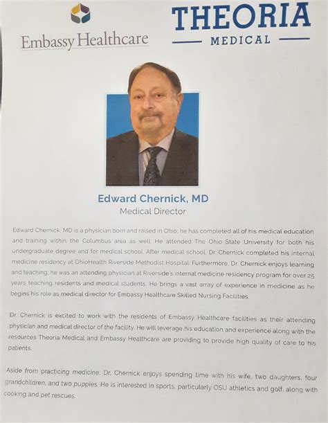 Edward Chernick Ohio Health
