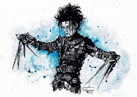 Edward Scissorhands By Kenneth Ink Edward Scissorhands By Kenneth Ink