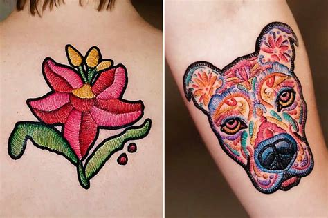 Embroidery Tattoo Designs That Wow Embroidery Tattoo Designs That Wow
