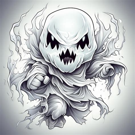 Evil Ghost Tattoo Designs Evil Ghost Tattoo Designs