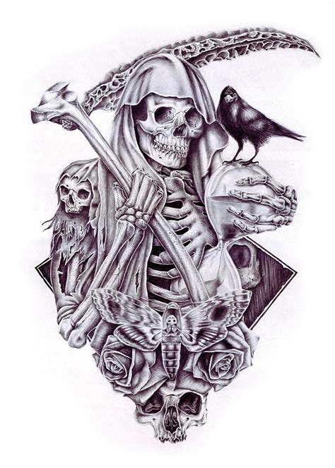 Evil Skull Tattoo Grim Reaper Tattoo Grim Reaper Art Skull Tattoo Evil Skull Tattoo Grim Reaper Tattoo Grim Reaper Art Skull Tattoo