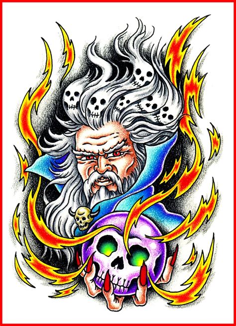 Evil Wizard Tattoo Designs Design Talk