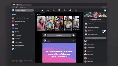 Facebook Dark Mode Unveiled Discover How It Transforms Your Feed