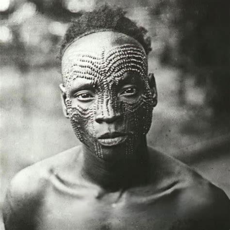 Facial Scarification Weird Picture Archive