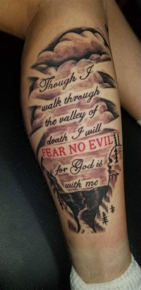 Fear No Evil Tattoo