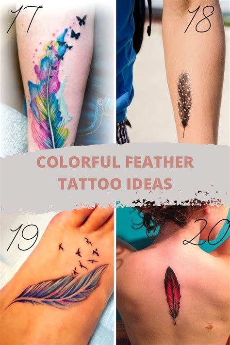 Feather Tattoo Meaning Types Designs Ideas Amp Inspiration