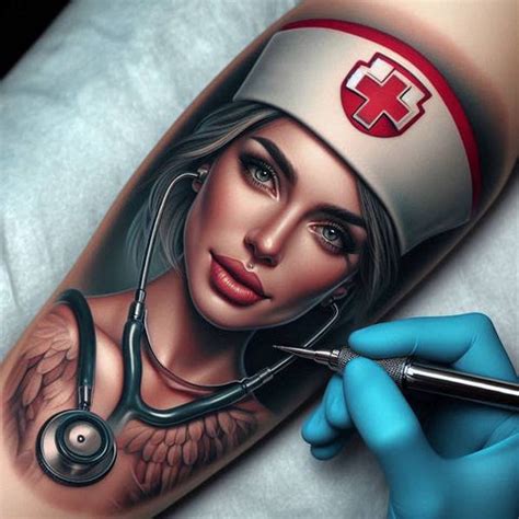 Female Nurse Tattoo Designs Calaverastattoos Com Female Nurse Tattoo Designs Calaverastattoos Com