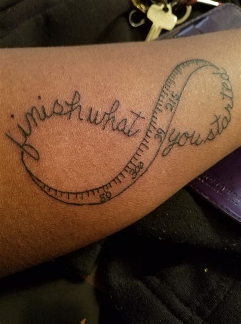 Female Weight Loss Tattoo Designs Forearm Tattoo Ideas