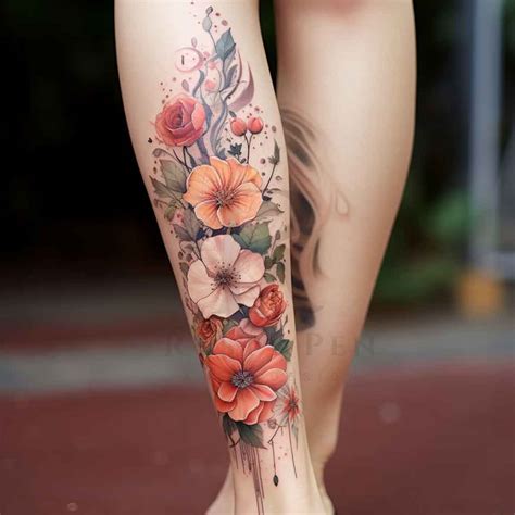 Floral Leg Tattoo Designs Tattoo Build Floral Leg Tattoo Designs Tattoo Build