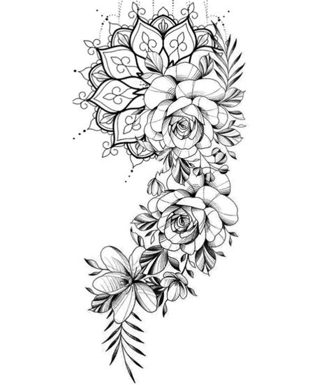 Floral Mandala Tattoo Mandala Flower Tattoos Floral Tattoo Design Floral Mandala Tattoo Mandala Flower Tattoos Floral Tattoo Design