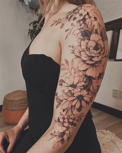 Flower Arm Tattoos Artofit