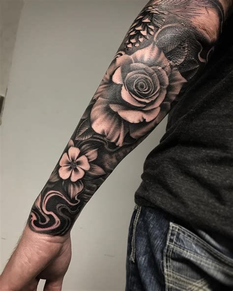 Flower Tattoo Designs Male Flower Tattoo Designs Male