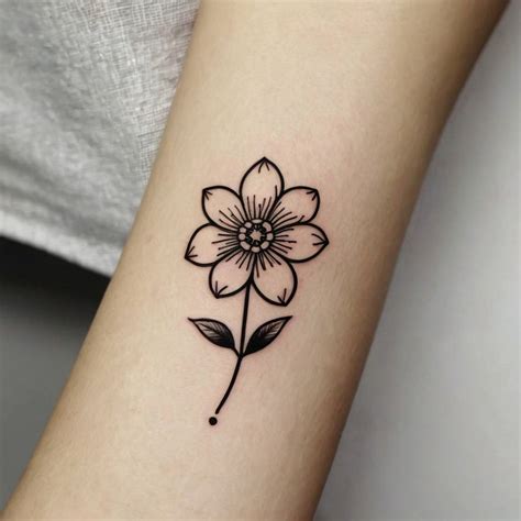 Flower Tattoo Designs Simple