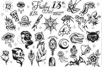 Friday The 13Th Tattoo Ideas