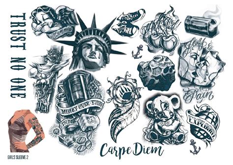 Gangsta Money Tattoos