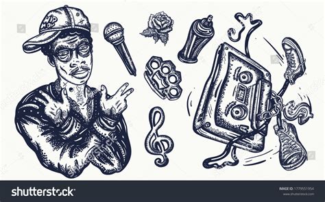 Gangster Hip Hop Tattoo Gangster Hip Hop Tattoo