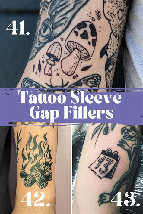 Gap Filler Tattoo Filler Ideas