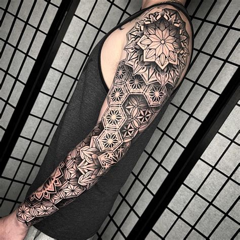 Geometric Tattoo Sleeve Geometric Tattoo Sleeve