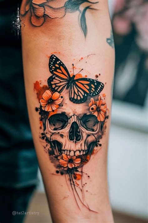 Girly Skull Tattoo Girly Skull Tattoo