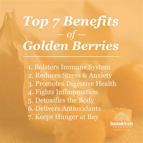 Golden Berries Health Benefits