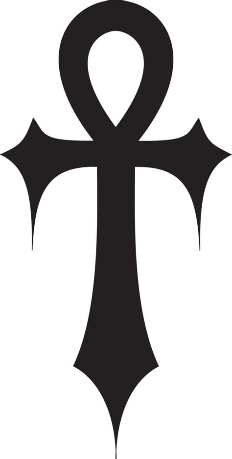 Gothic Ankh By Jamabe On Deviantart Ankh Tattoo Cross Tattoo Designs