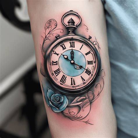 Greek Clock Tattoos