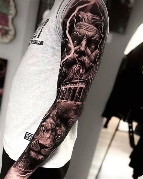 Greek Mythology Sleeve Designs Beattattoo Com Tattoo Thor Hades Greek Mythology Sleeve Designs Beattattoo Com Tattoo Thor Hades
