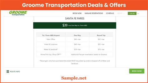 Best Groome Transportation Promo Code Today!