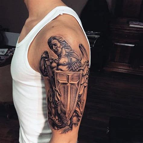 Guardian Angel Tattoos For Men