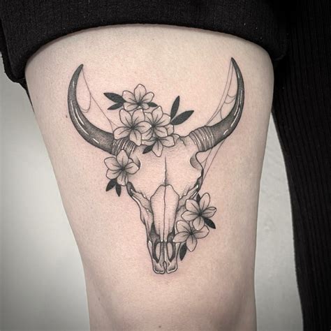 Half Dead Bull Tattoo