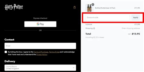 Best Harry Potter Shop Discount Code Today!