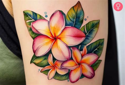 Hawaiian State Flower Tattoo Bronctattooaus Com