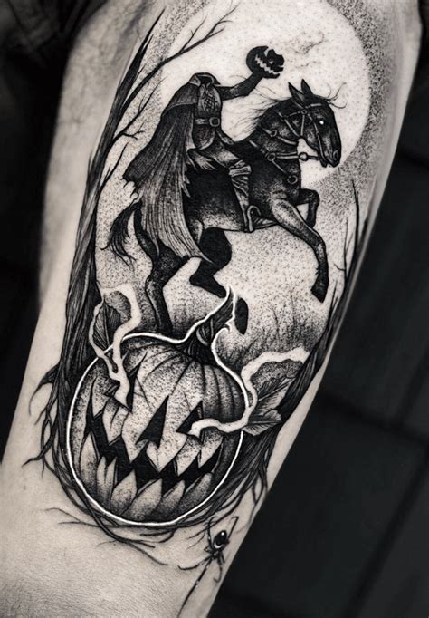 Headless Horseman Tattoo Art