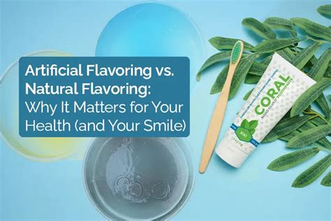 Health Problem Involving Artificial Flavoring