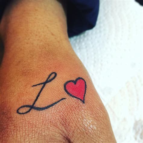 Heart Symbol Tattoo