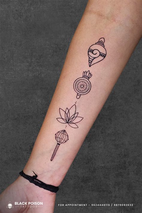 Hindu Flower Tattoo Designs Hindu Flower Tattoo Designs