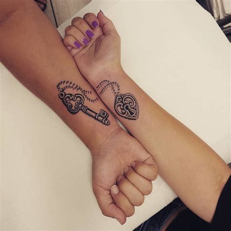 His And Hers Tattoos Lock And Key Design Talk His And Hers Tattoos Lock And Key Design Talk