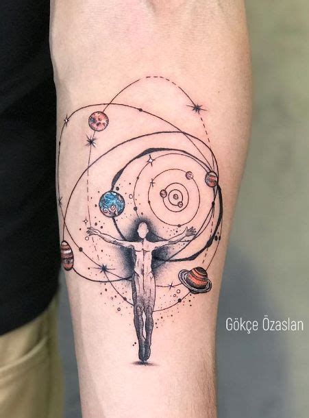 Human In The Universe Tattoo Tattmania