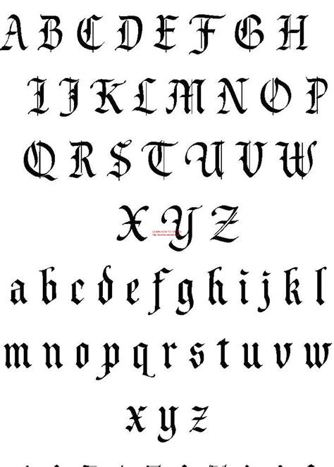 Image Pics Info Lettering Alphabet Tattoo Lettering Fonts Lettering Styles Alphabet