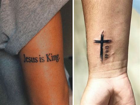Jesus Tattoo Design Small